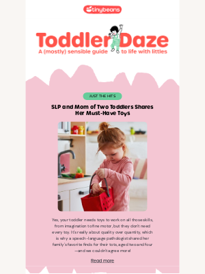 Tinybeans - The Best Toddler Toys, According to an SLP Mom