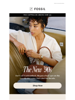 Fossil - We ❤️ A '90s Moment