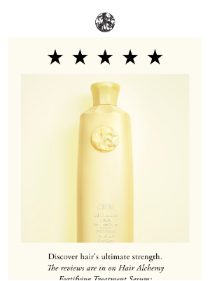 Oribe - Five Stars for Hair Alchemy Fortifying Treatment Serum