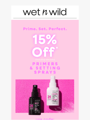 wet n wild - Lock in your Look with 15% OFF