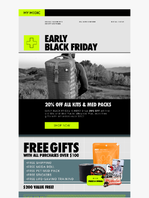 MyMedic - Want Black Friday Deals Early? 😱