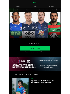 NSW Rugby League (Australia) - Team Lists Tuesday: See Who’s Lining Up 👀