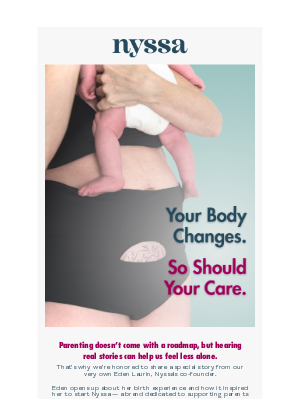 Nyssa - Support for Every Chapter of Parenthood
