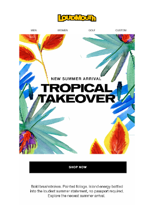 Loudmouth Golf - Paradise Found 🏝️