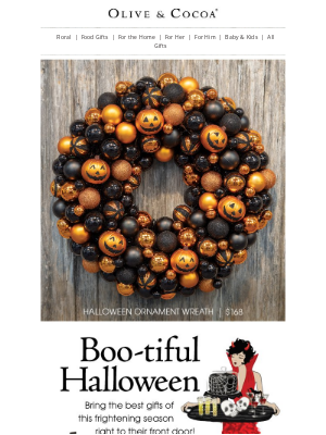 Olive & Cocoa - Brighten Up Your Boo-tiful Décor