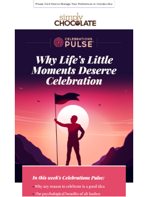 Simply Chocolate - How Do You Celebrate Life’s Little Moments?