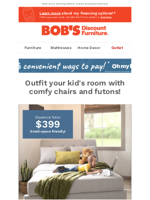 Bob's Discount Furniture - Fun and functional kids furniture 🙌