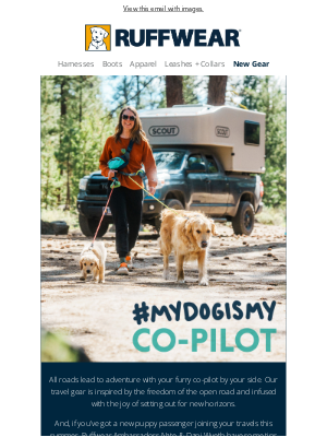 Ruffwear - #MyDogIsMy Co-Pilot