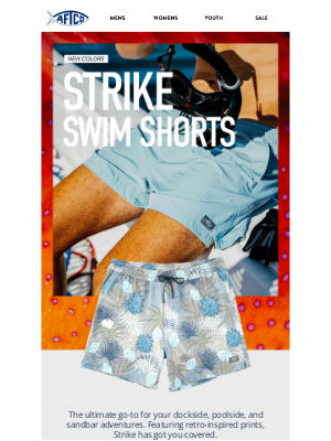 AFTCO Fishing - New Prints! – Strike Swim Shorts