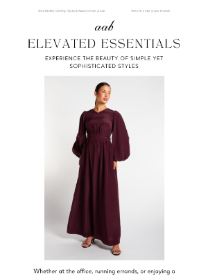 Aab - Discover Our Elevated Essentials