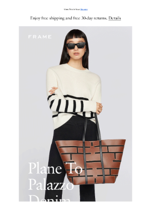 FRAME - New Drop: Jetset Denim in 4 New Fits