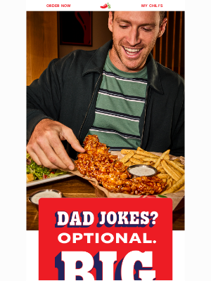Chili's Grill & Bar - Dads deserve Chili’s this Father’s Day 🌶️
