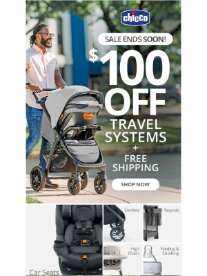 Chicco USA - Don't wait, SAVE today!