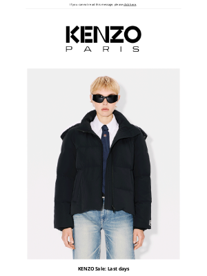 Kenzo - KENZO Sale: Last days