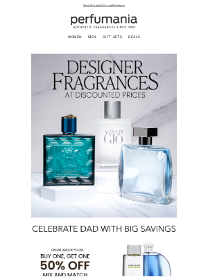 perfumania - BOGO, Bundle Deals & More!