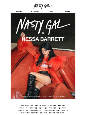 Nasty Gal - Introducing Nessa Barrett