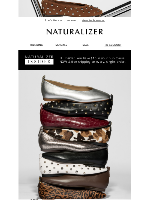 Naturalizer - The Carla craze continues in NEW hues