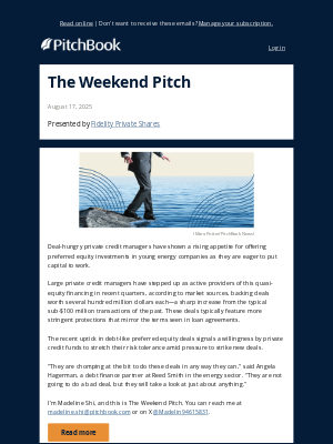 PitchBook Data - Preferred equity's power play