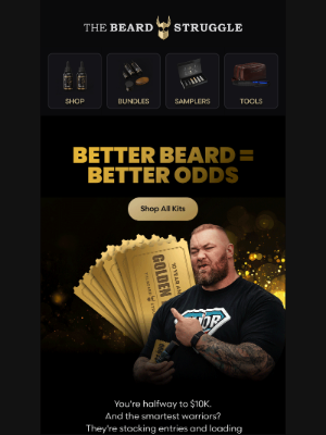 The Beard Struggle - Stack Your Beard Arsenal And Your Giveaway Odds
