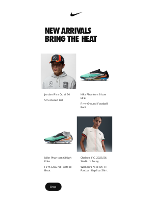 Nike - Fresh styles. Bold attitude.