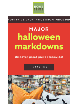 HomeSense - Halloween MARKDOWNS 🚨🧡