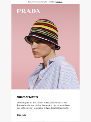 Prada - Summer Hats