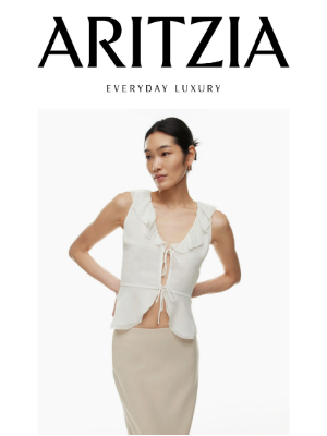 Aritzia (Canada) - New styles — high importance