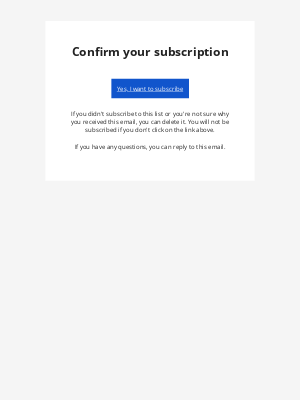 Epicured - Confirm Your Subscription