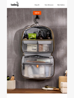Bellroy - New: Hanging Toiletry Kit Plus