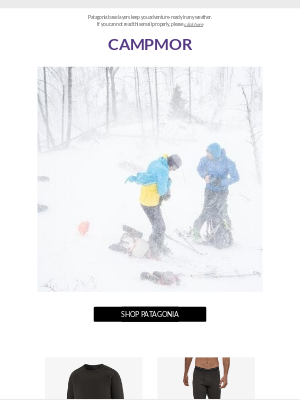 Campmor - Your First Line of Defense Against the Cold