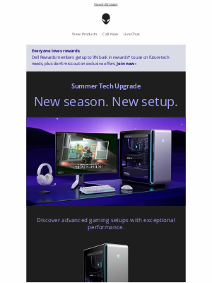 Dell - New season. All-new gear.