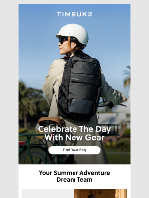 Timbuk2 - When Adventure Calls, We've Got Your Back