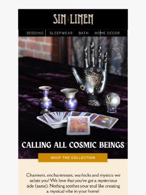 Sin in Linen - Enchantment: It’s in the cards