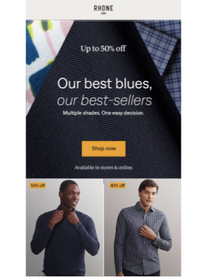 Rhone - Spring Sale: Navy never misses