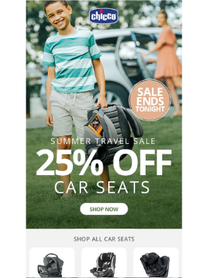 Chicco USA - LAST CHANCE: 25% OFF Car Seats! 💰