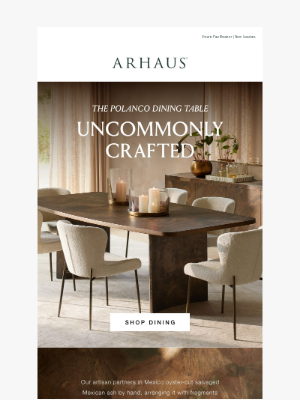 Arhaus - Gather with Exquisite Artistry