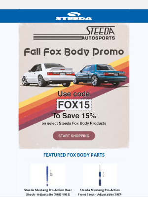 Steeda Autosports - Fall Fox Body Promo 🍁🦊