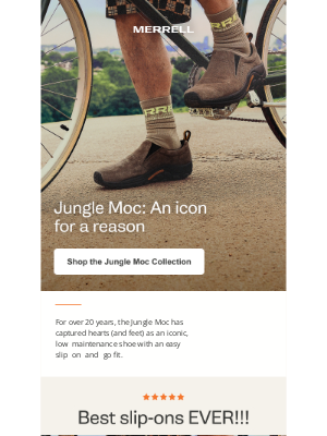 Merrell - Comfort, convenience & traction all wrapped in one shoe