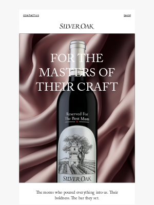 Silver Oak Cellars - Reserved for the Best Mom 🩶