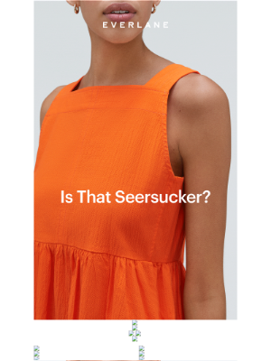 Everlane - Spotlight on Seersucker