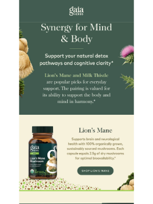 Gaia Herbs - Wellness Duo