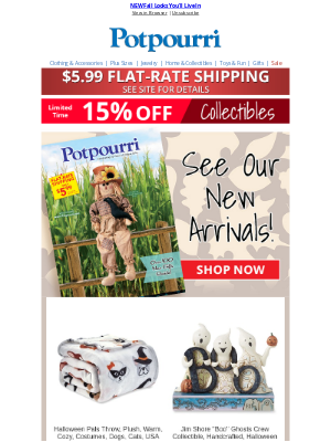 Potpourri Online Catalog - New Season, New Styles, New YOU!