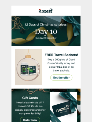 Nuzest USA - 👉 Day 10: A Gift for Your Travels