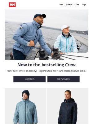 Helly Hansen - Fresh drops: the Crew Collection is even bigger