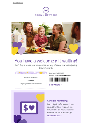 Hallmark - Your $5 off $10 coupon is waiting!