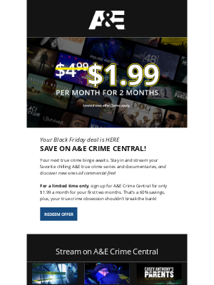 AETV - 60% OFF FOR 2 MONTHS: 🚨Investigate this offer🚨