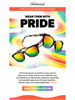 Knockaround - Get Your Pride Look On Lock 🔒🌈