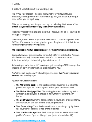 Positive Real Estate - How to beat the ATO