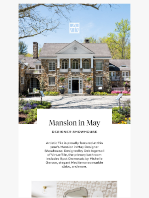 Artistic Tile - Inside the Mansion in May Designer Showhouse