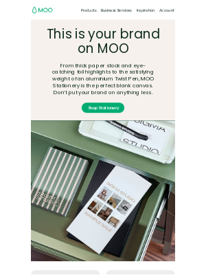 MOO - Standout stationery to make your brand shine ✨